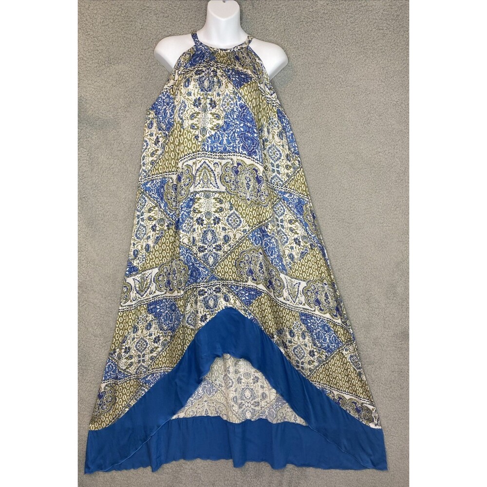 Lascana Boho Coastal Beach Oversized High Low Maxi Dress Women's Size 6 - Picture 2 of 16